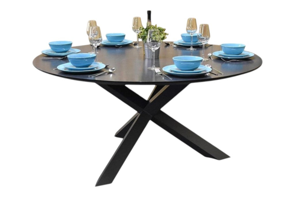 Firenze Ronde Tuintafel 150 cm - Dark Grey