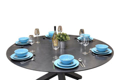 Firenze Ronde Tuintafel 150 cm - Dark Grey