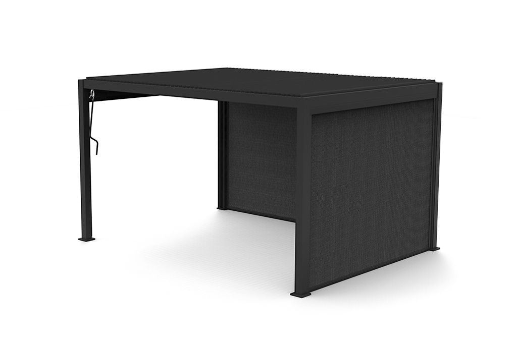 Viole Overkapping  400 x 400 cm - Dark Grey