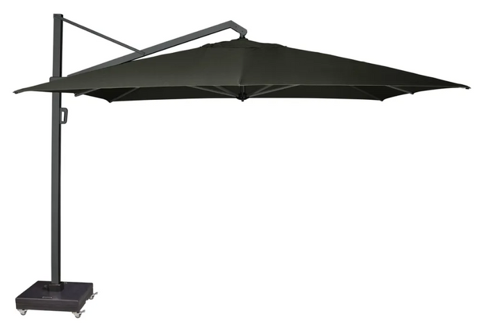 Zweefparasol 4 x 3 m - Platinum Icon T1 - Faded Black