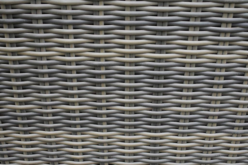 Bixley-Barcelona verstelbare Tuinset 6 Personen - Acacia / Kobo Grey