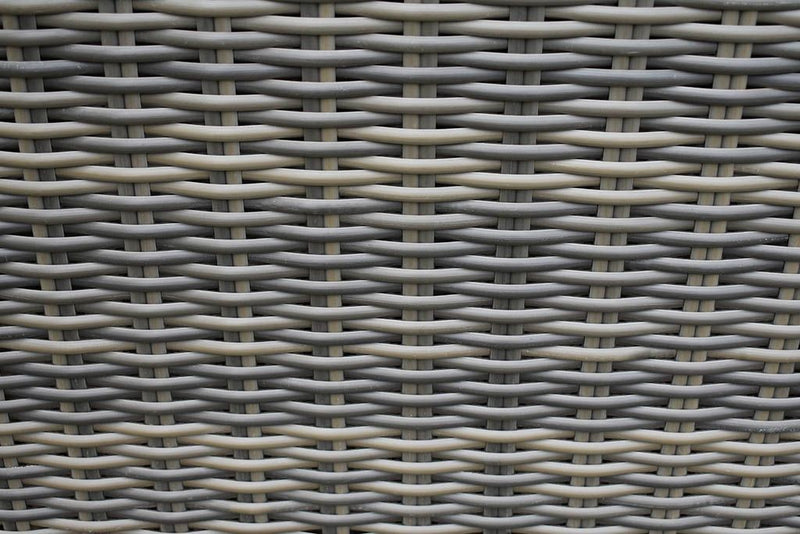 Norwich-Darwin Tuinset 8 Personen - Polystone, Gepoedercoat staal / Kobo Grey