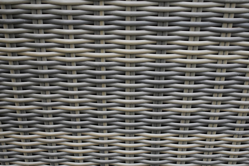 Florida Verstelbare Dining Loungeset Hoekbank Kobo Grey wicker structuur detail