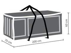 Opbergtas kussens 200 x 75 x 60 cm