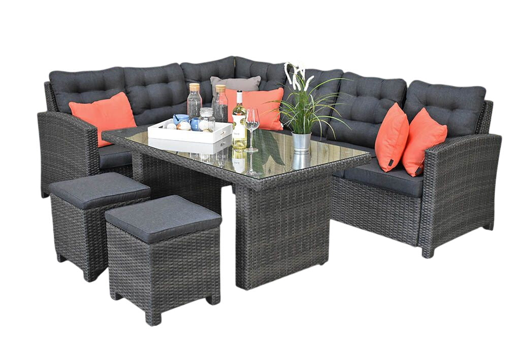 Las Palmas Loungestoel - Dark Grey