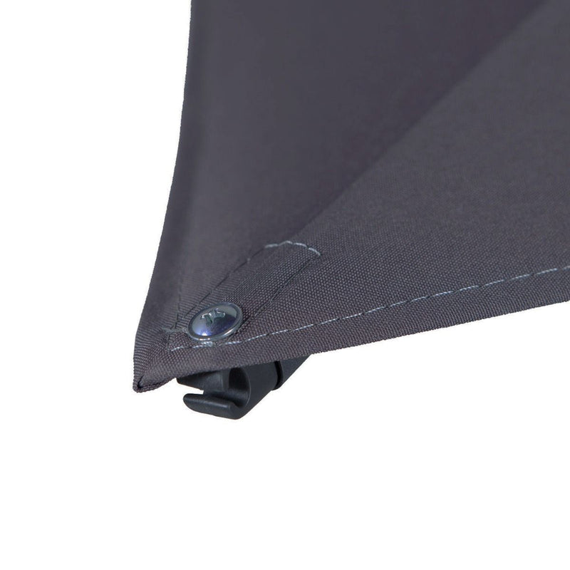 Madison Monaco Flex 3 Zweefparasol 3 x 3 m  3 x 3 m - Grey