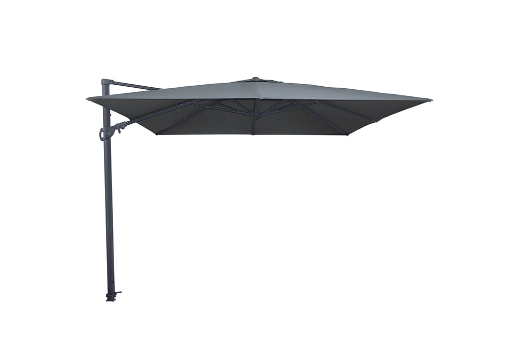 Madison Monaco Flex 3 Zweefparasol 3 x 3 m  3 x 3 m - Grey