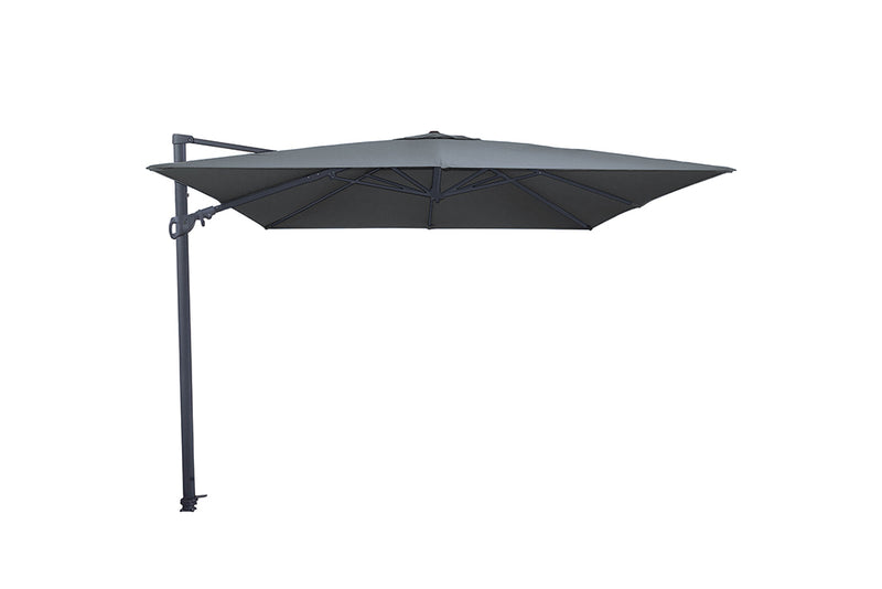 Madison Monaco Flex 3 Zweefparasol 3 x 3 m  3 x 3 m - Grey