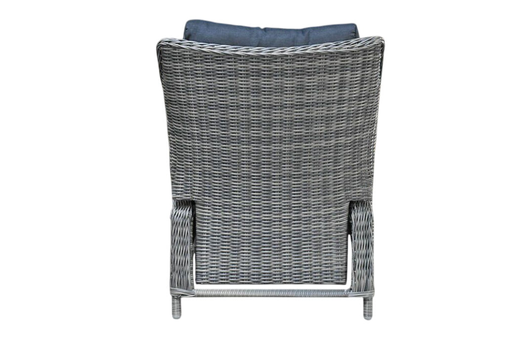 Madrid Verstelbare Tuinstoel - Kobo Grey