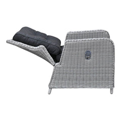 Madrid Verstelbare Tuinstoel - Light Kobo Grey