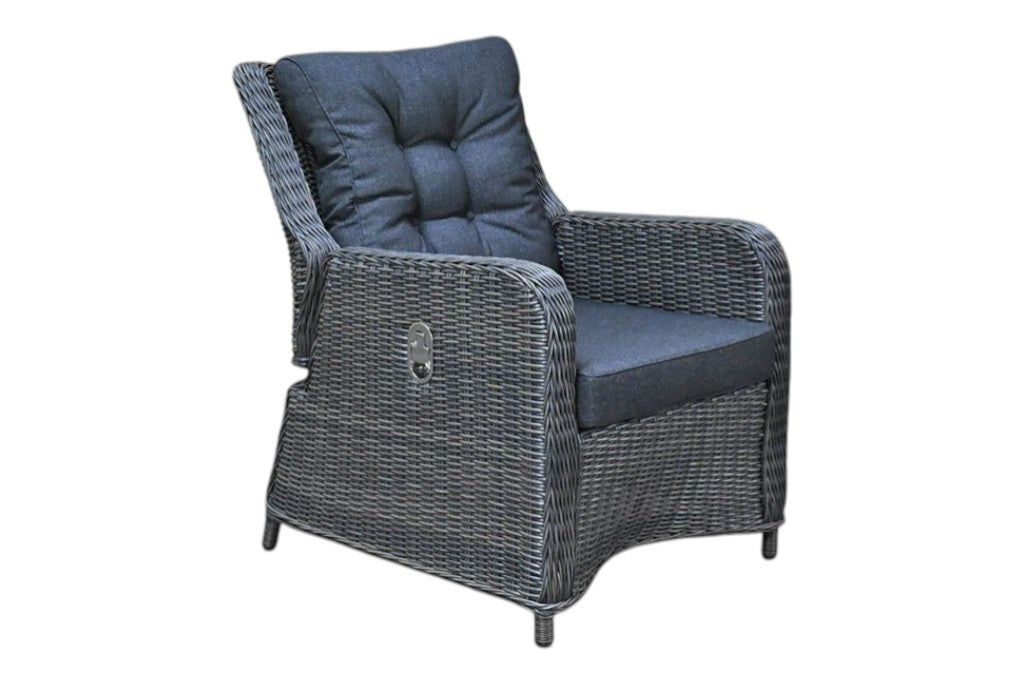 Madrid Verstelbare Tuinstoel - Rock Grey