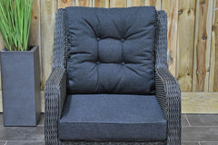 Madrid Verstelbare Tuinstoel - Rock Grey