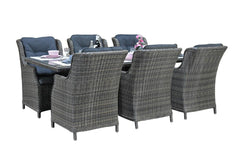 Menorca-Darwin Tuinset 6 Personen - Kobo Grey