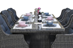 Menorca-Darwin Tuinset 6 Personen - Kobo Grey