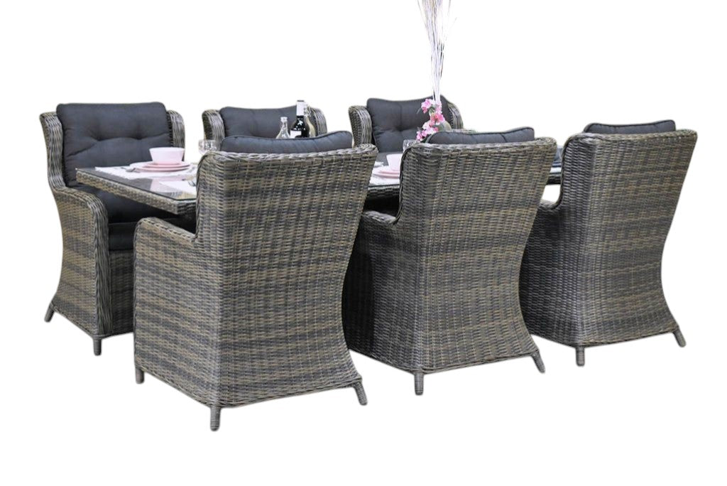 Menorca-Delano Tuinset 6 Personen - Kobo Grey
