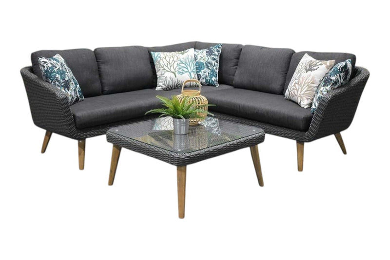 Milano Hoek Loungeset - Anthracite