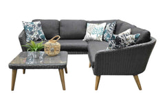 Milano Hoek Loungeset - Anthracite
