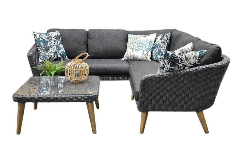 Milano Hoek Loungeset - Anthracite
