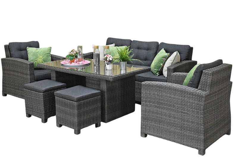 Las Palmas Loungestoel - Dark Grey