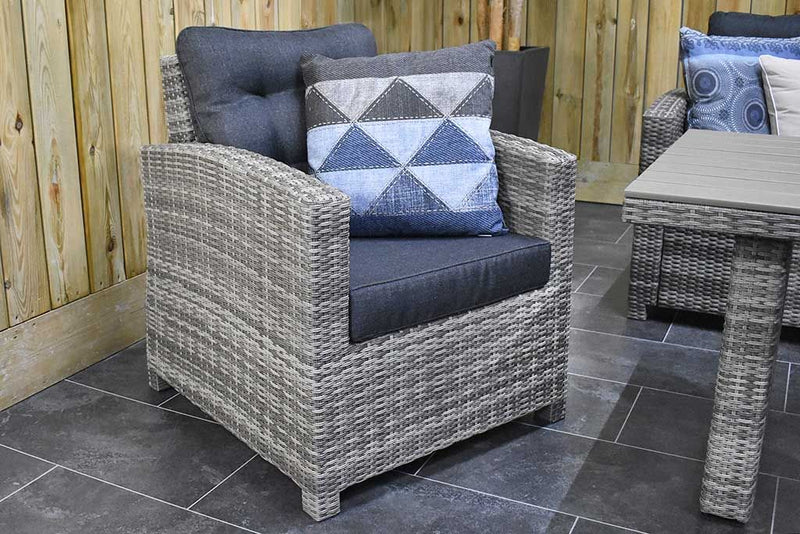 Minnesota Dining Loungeset - Grey / Polywood