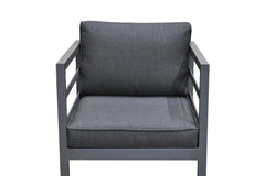 Nevada Loungestoel - Dark Grey
