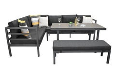 Nevada Loungeset - Dark grey / Rechts