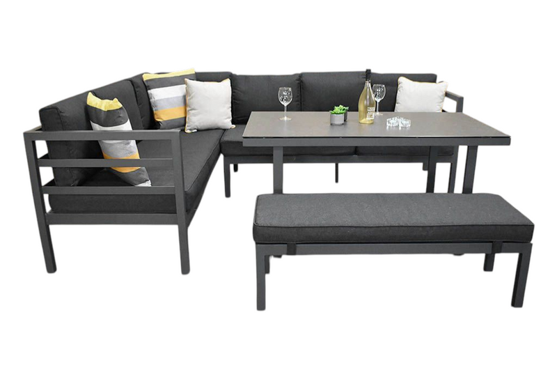 Nevada Loungeset - Dark grey / Rechts