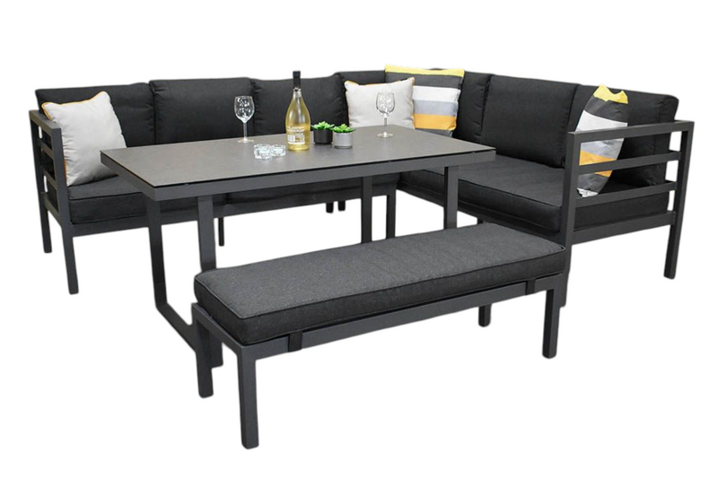 Nevada Loungeset - Dark grey / Rechts