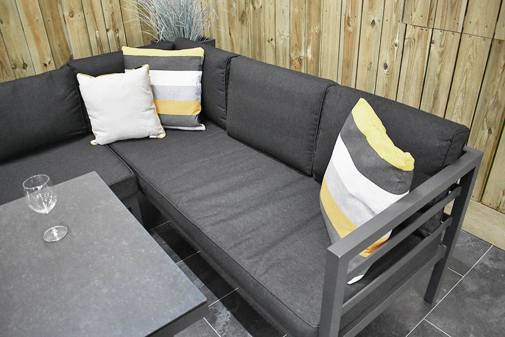 Nevada Loungeset - Dark grey / Links