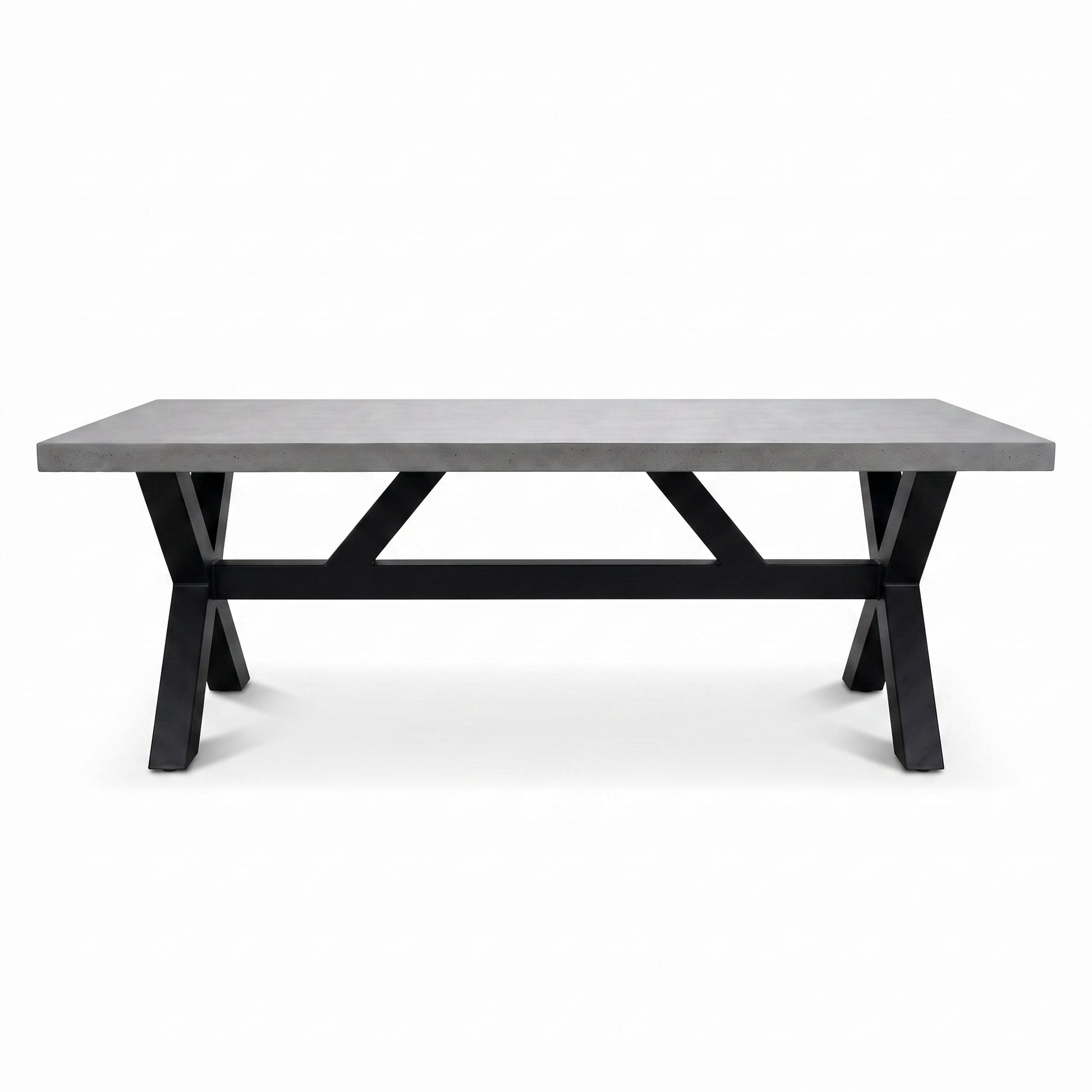 Norwich Rechthoekige Polystone Tuintafel 300 cm - Staal / Polystone in een sfeervolle tuin - Outnest tuinmeubelen