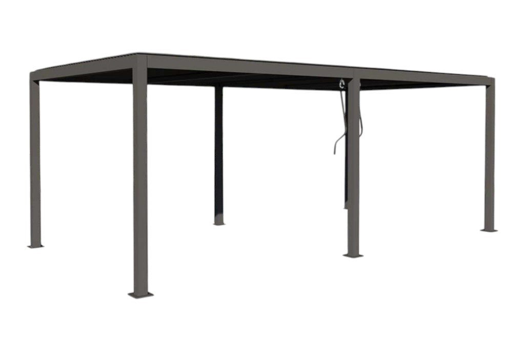 Viole Overkapping  300 x 300 cm - Dark Grey