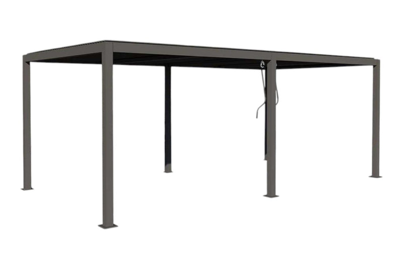 Viole Overkapping  400 x 600 cm - Dark Grey