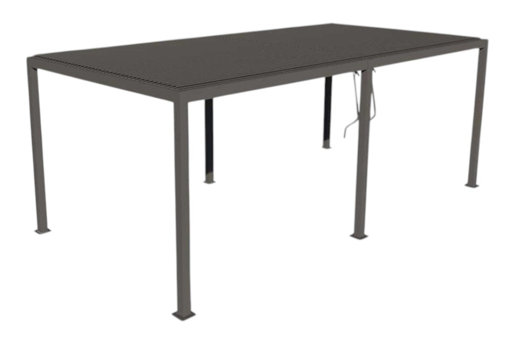 Viole Overkapping  300 x 600 cm - Dark Grey
