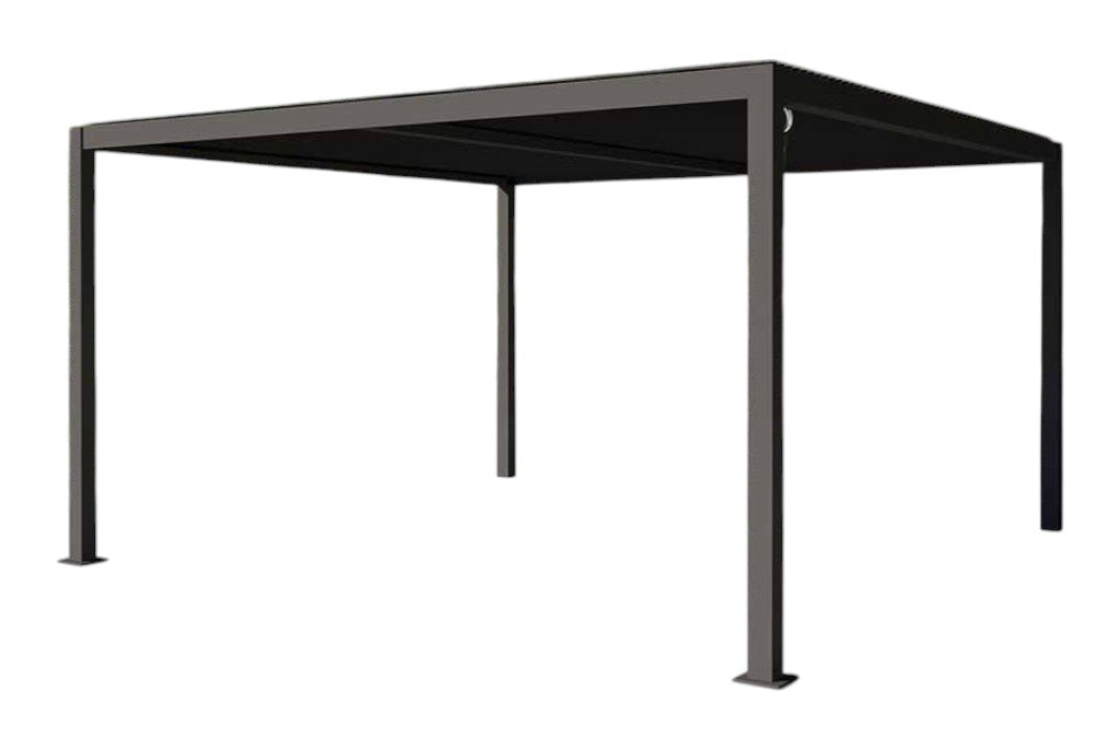 Viole Overkapping  400 x 400 cm - Dark Grey