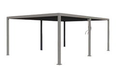 Viole Overkapping  400 x 400 cm - Dark Grey