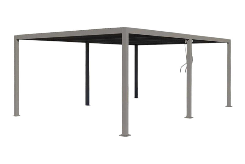 Viole Overkapping  400 x 400 cm - Dark Grey