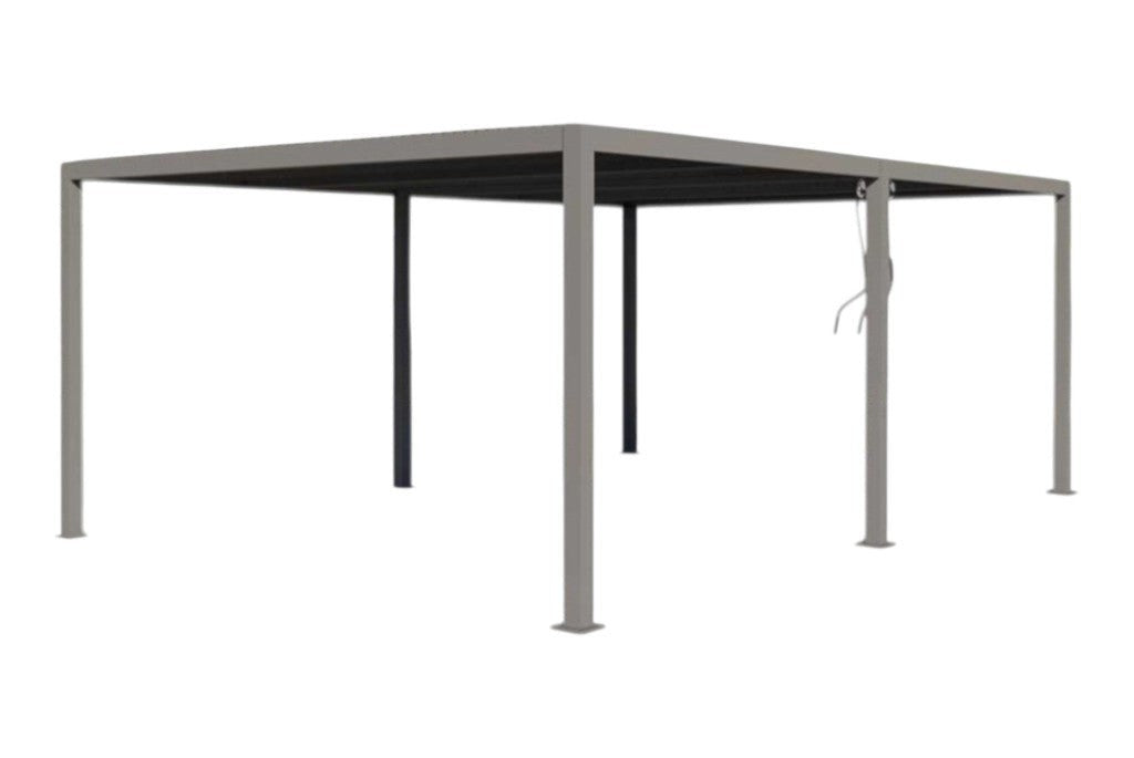 Viole Overkapping  300 x 400 cm - Dark Grey