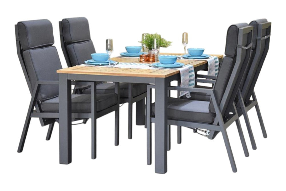 Birmingham Verstelbare Tuinset 4 Personen