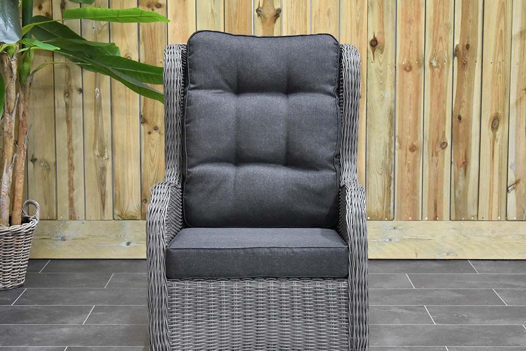 Phoenix Loungestoel - Natural Grey