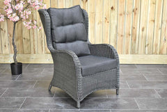 Phoenix Loungestoel - Natural Grey