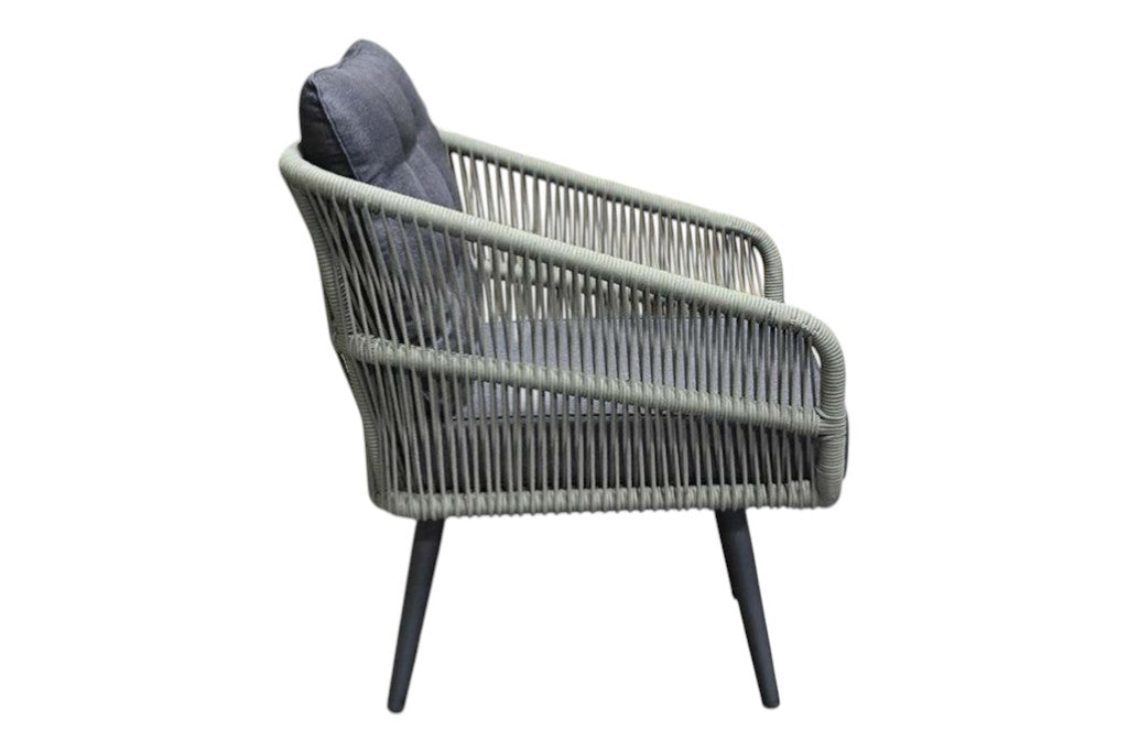 Positano Loungestoel - Olive Green