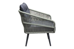 Positano Loungestoel - Olive Green