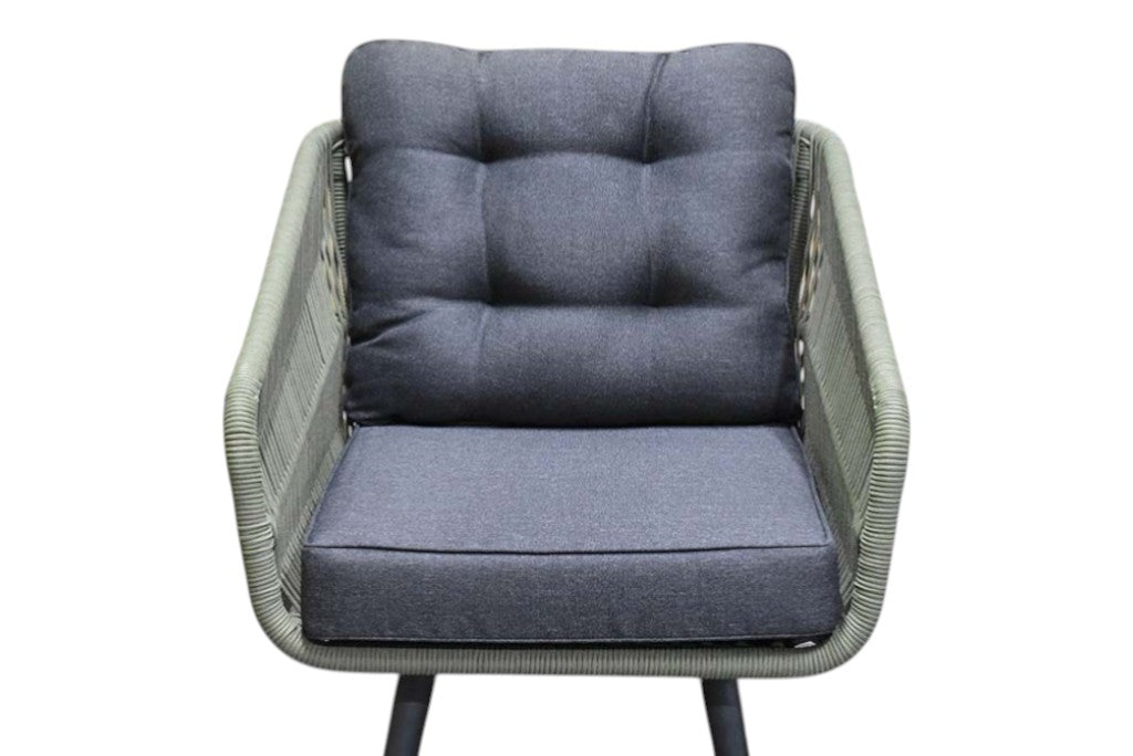 Positano Loungestoel - Olive Green