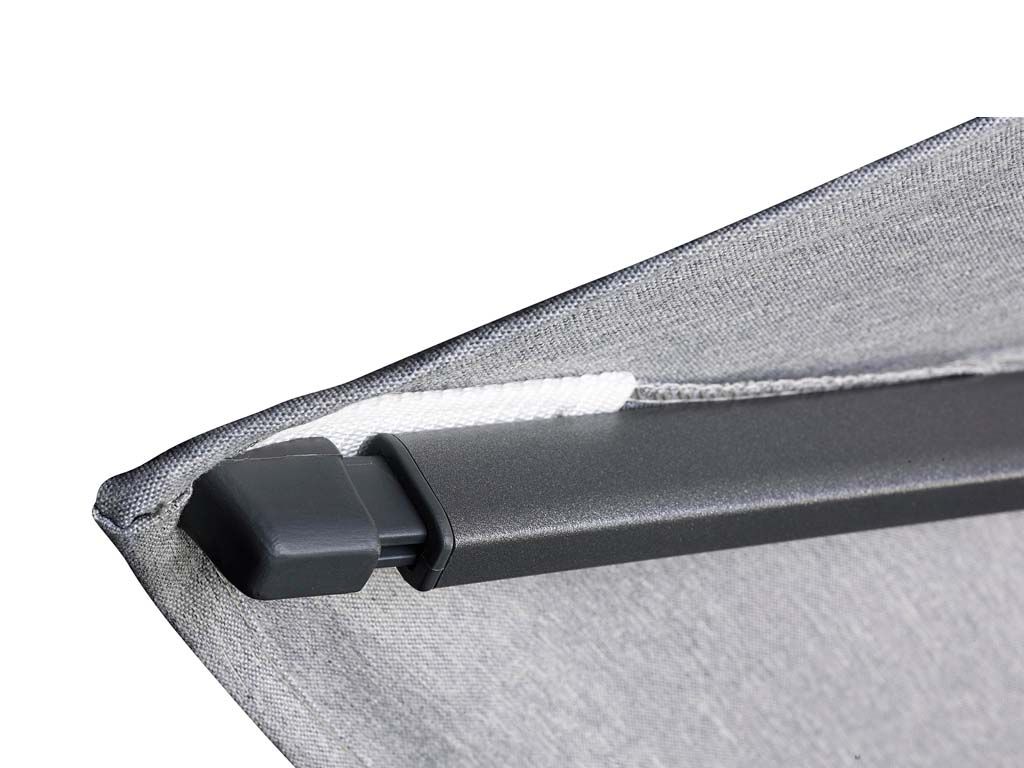 Platinum Challenger T2 Zweefparasol 3,5 x 2,6 m  3,5 x 2,6 m - Antraciet
