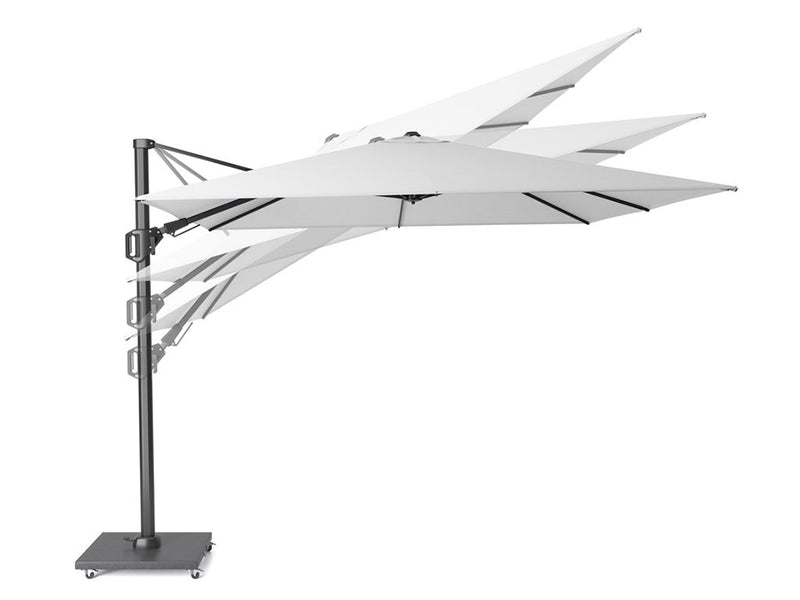 Platinum  Challenger T2 Zweefparasol 3 x 3 m  3 x 3 m - Antraciet