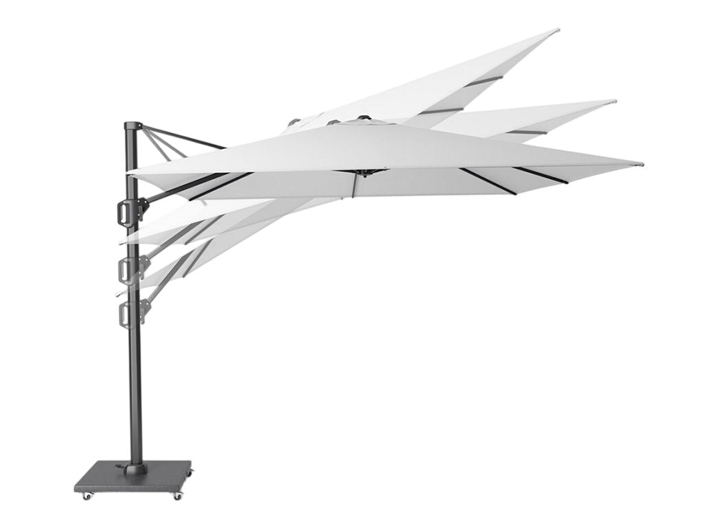 Platinum Voyager T2 Zweefparasol 2,7 x 2,7 m 2,7 x 2,7 m - Antraciet