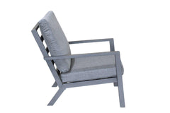 Pollencia Loungestoel - Dark Grey