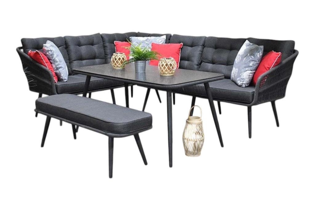 Positano Dining Loungeset - Anthracite