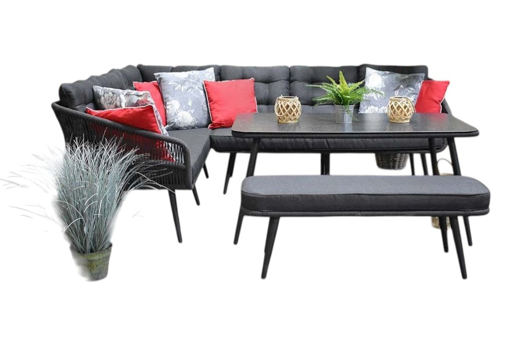 Positano Dining Loungeset - Anthracite