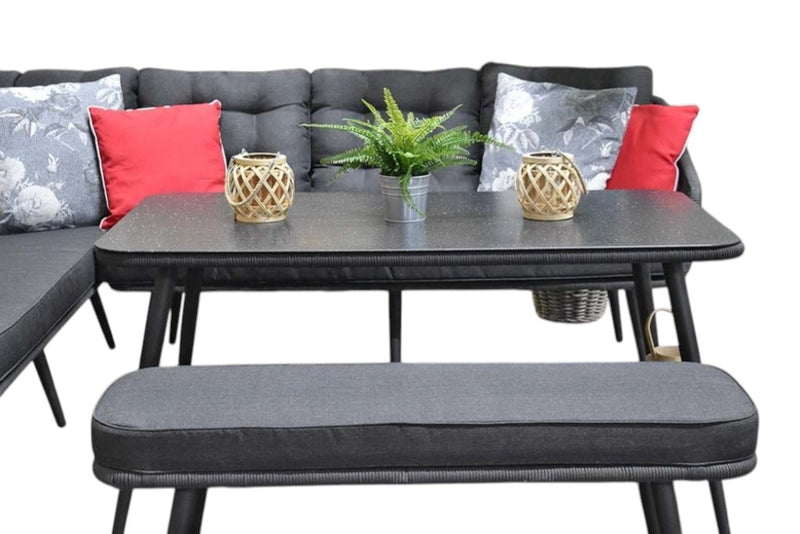 Positano Dining Loungeset - Anthracite